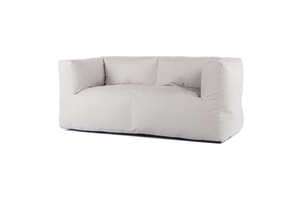 Accessoires |  Losse hoezen | Losse hoes - Couch 2-seat SMOOTH Collection Semi-white