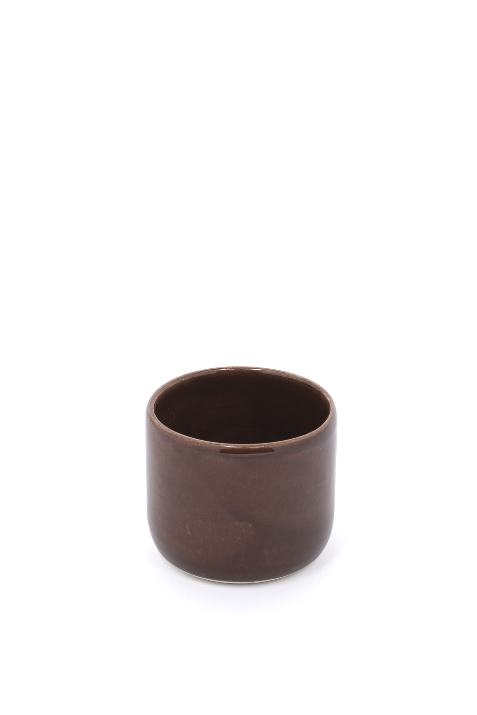 Accessoires |  Keramieken mokken, borden en schalen | EARTHEN BY BRYCK - Keramiek collectie - Espresso kop - Brown