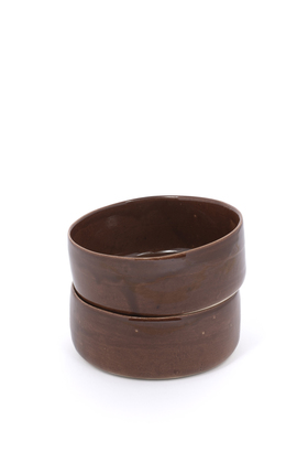 EARTHEN BY BRYCK | Ambachtelijk aardewerk EARTHEN BY BRYCK | Keramiek collectie | Bowl | Brown