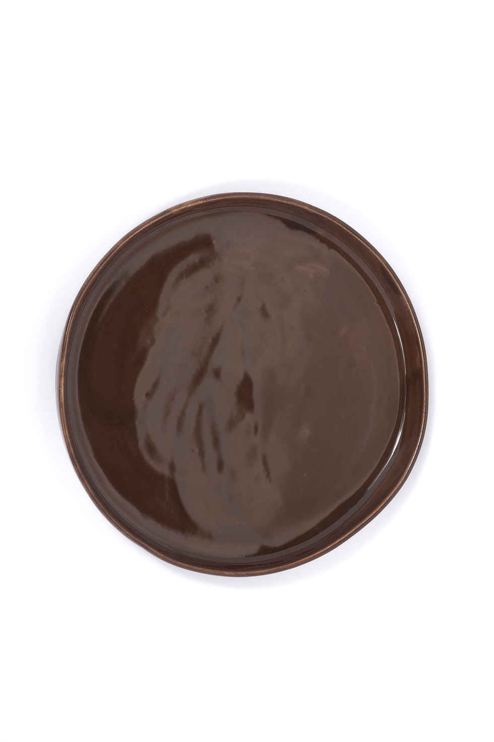 Accessoires |  Keramieken mokken, borden en schalen | EARTHEN BY BRYCK - Keramiek collectie - Dinner Plate - Brown