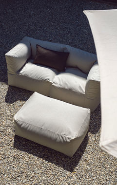 BRYCK loungeset - 2-zits Couch met Hocker