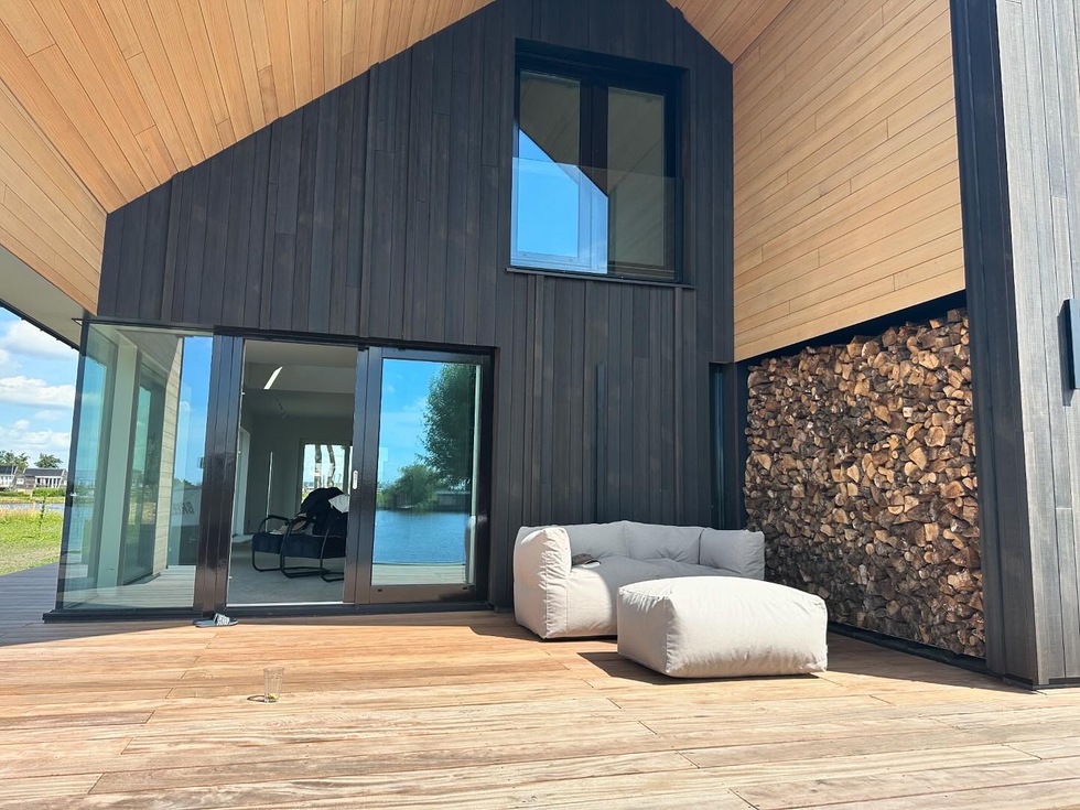 Loungeplek voor in de tuin 