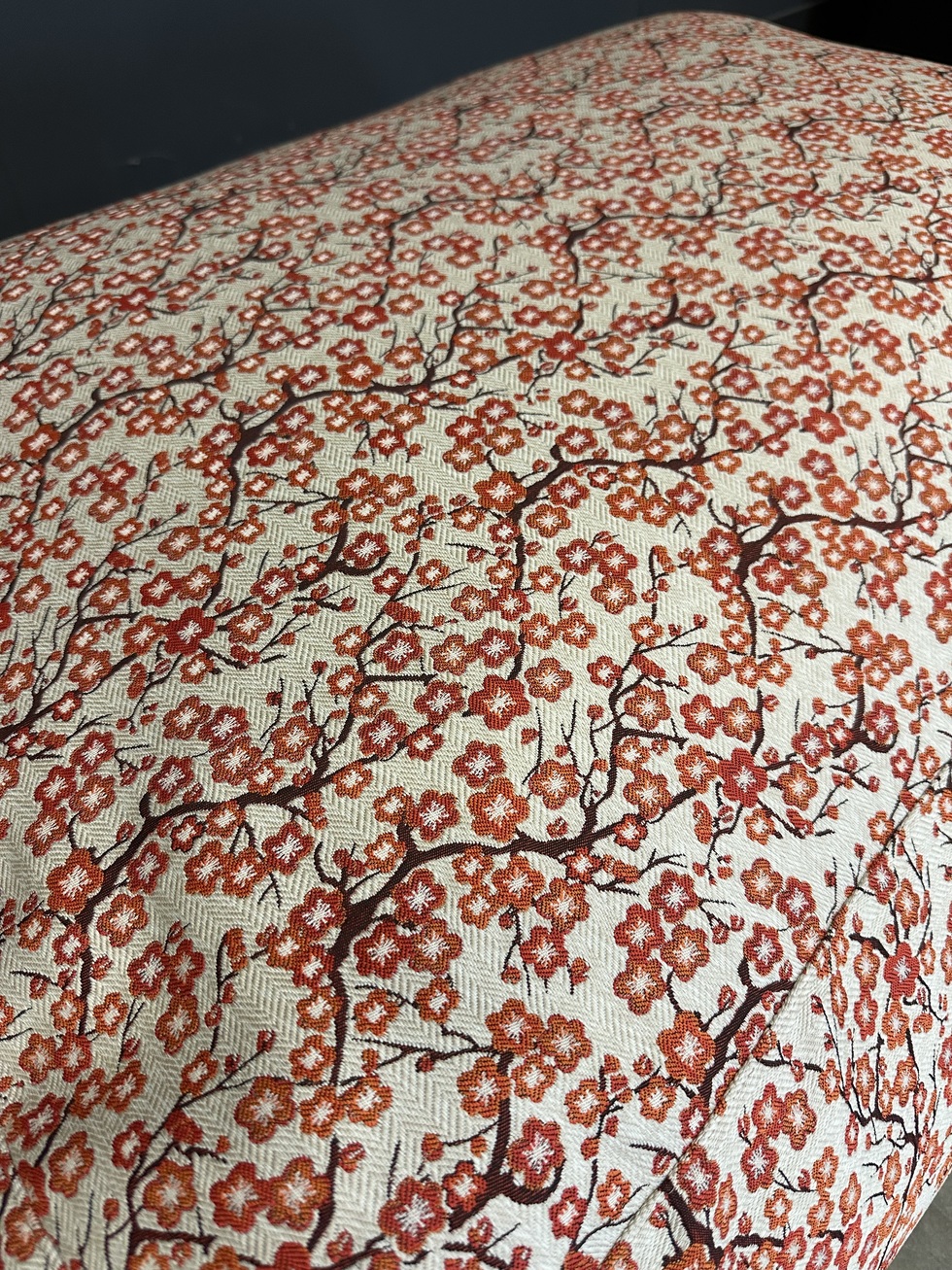 Quick shop product Hocker Flowers Retro