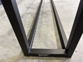 Quick shop product Houtrek H75 x B222 cm / Matzwart