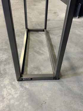 Quick shop product Houtrek H75 x B120 cm / Staal