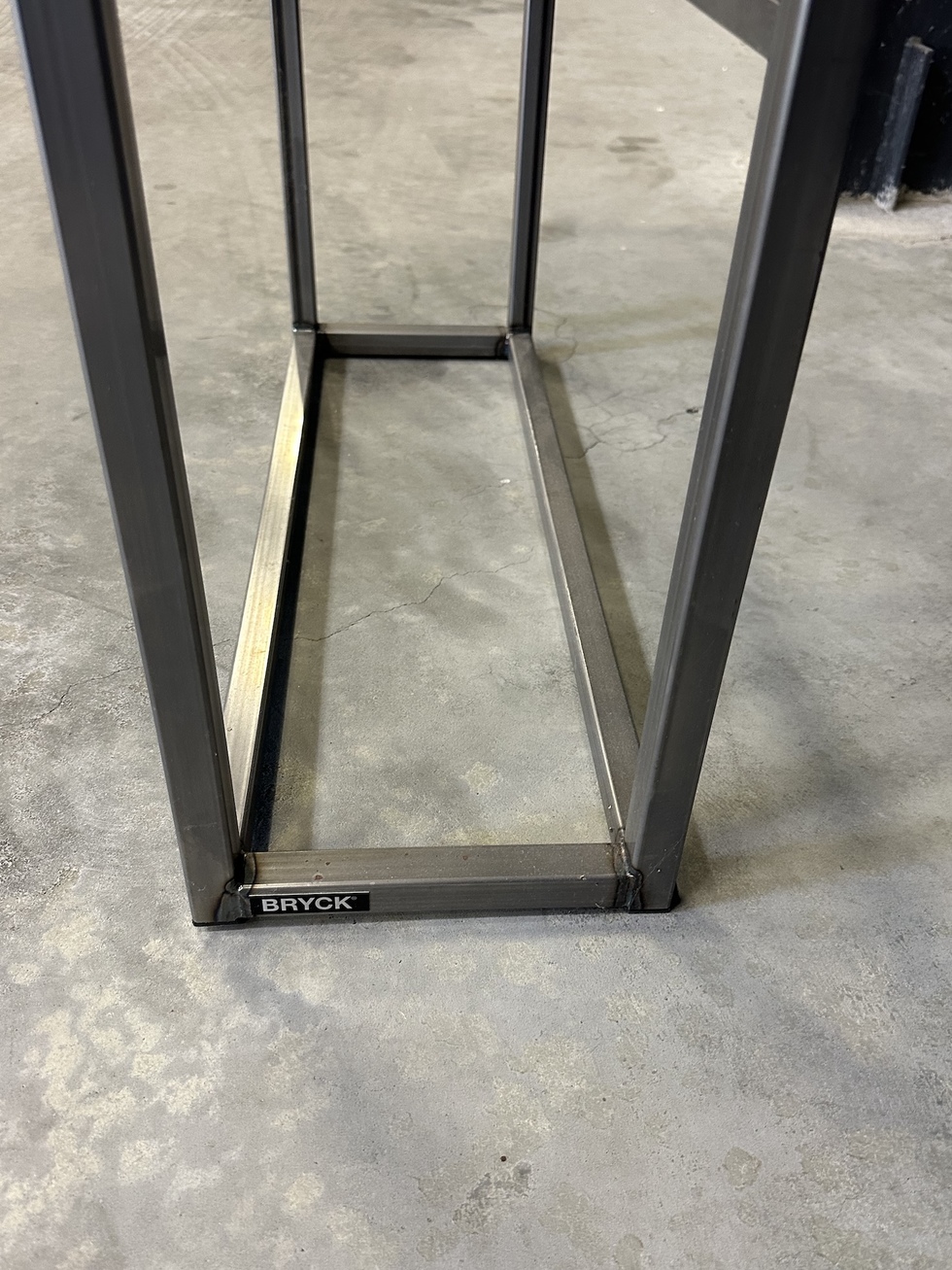 Quick shop product Houtrek H75 x B120 cm / Staal