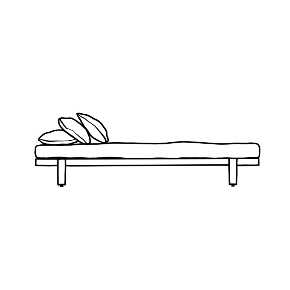 Loungemeubelen | Loungebanken |  MUSTER Daybed