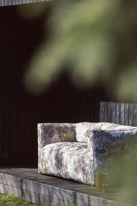 Couch | Two seat | LIMITED EDITION Couch - 2,5 seat - Limited Edition - Flowers no. 2