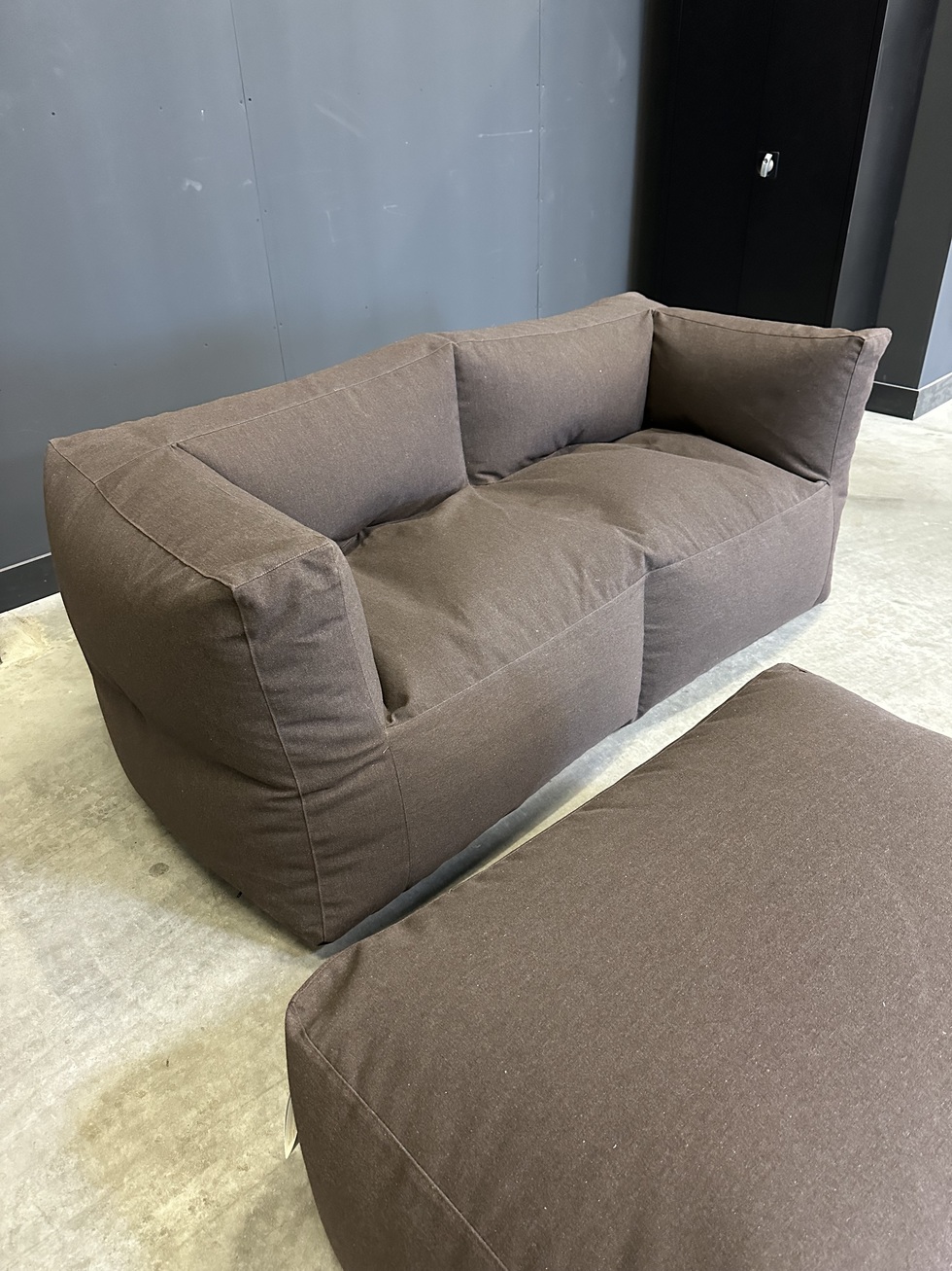 Meubelen |Loungemeubelen | Loungebanken |  Couch 2-zits New Brown ECO - showroommodel 
